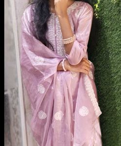 Beautiful lavender emblisshed 3 piece suit perfect