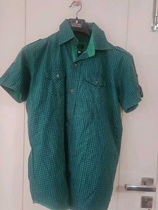 Green Cargo Shirt