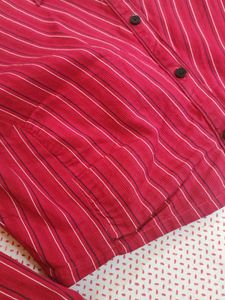 Striped Crop shirt