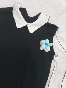 Cute Peter Pan Collar Top