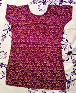 Vintage Paisley Print Top