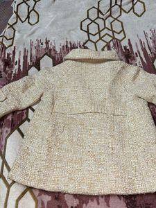 Cute Girl&#39;s Tweed Jacket
