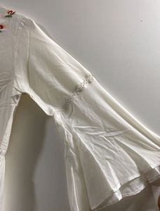 White Slit Kurti....