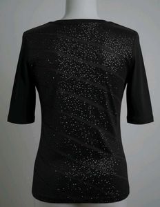 🟥FREE---BIES🟥 sparkly Black Top