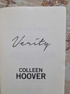 Book Verity By Collen Hoover