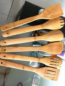Brand New Riveira Engraved Wooden Spoons