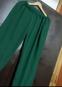 Green🟢 Plazo For Girl Or Women 30 Waist