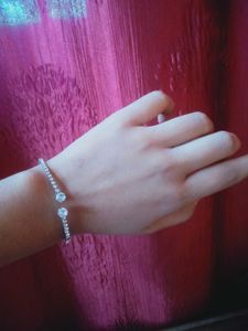 Sparkling Heart Bracelet