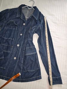 Denim Jacket with Pockets bust 36_38