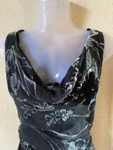 Y2K Cowl Neck Top