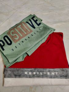 2 T-Shirts &#34;L&#34; Size Excellent Condition(No Return)