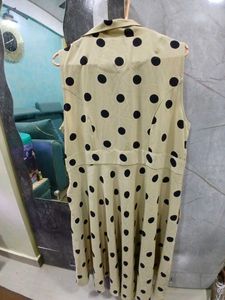 GAP Polka Dot Dress Sleeveless With Pocket