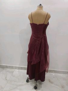 Burgundy Formal Gown