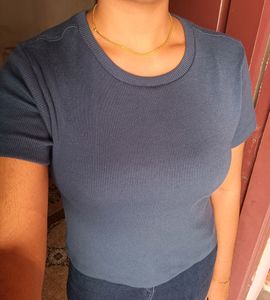 Zudio Ribbed T-shirt