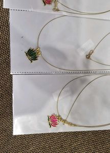 Lotus Pendant Necklace