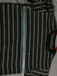 Striped Brown Long Sleeve TShirt