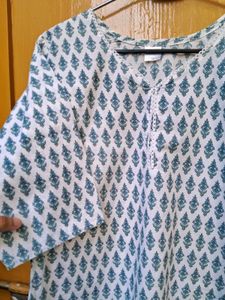 White Short Kurti