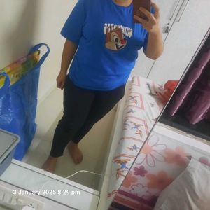 Royal Blue Teddy Tshirt