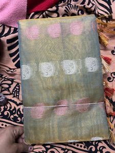 🎉limited Offer 🎉Cotton silk Saree With Blouse