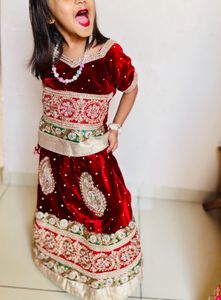 Maroon Red Lehenga Choli