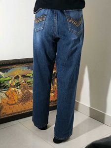 DENIM Straight+Baggy Fit Jeans