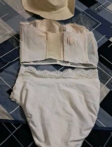 Combo Of Three Imported Corset And Hat