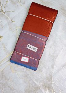 Traditional Silk Saree With Designer Border