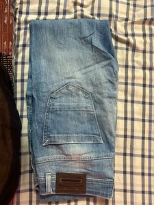 Light Wash Denim Jeans
