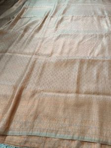 Elegant Copper shade softy Saree
