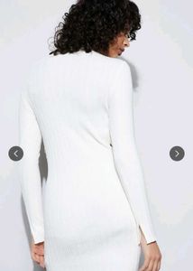 White Bodycon Mini Dress