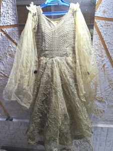 brown/olive brand new gown