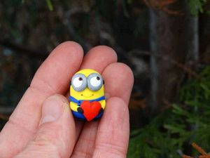 Minions Clay Charms 💛 ( 1 Pc)