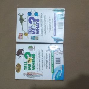 Books-Tell Me what? &amp; Tell Me When?(Answered 100ds of ques of Science)