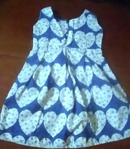 Heart Print Dress