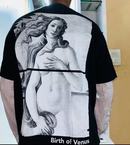 PULL&BEAR :- BIRTH OF VENUS T-SHIRT FULLY PRINTED