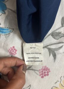 White and Blue Jumpsuit