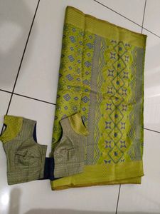 Mehandi Beautiful Saree