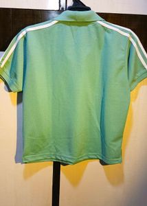Adidas Green Polo T-Shirt