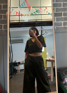 Allen Solly branded Olive Co-ord Set