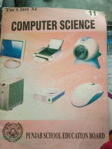Computer Science Book For 11th Class