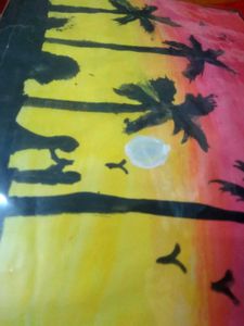2 Handmade Painting For Wall hanging Decoration