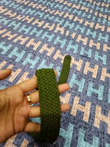 Green Woven Belt