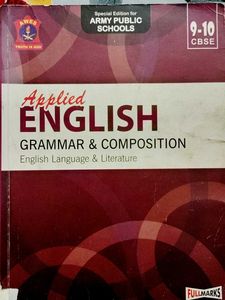 Applied English Grammar And Composition For IX ,X