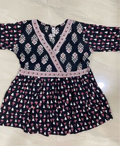 Black Short Kurti