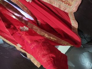 Lehenga With Dupatta And Top