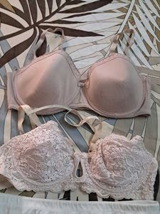Combo Of Four Imported Fabric Bra N Panty