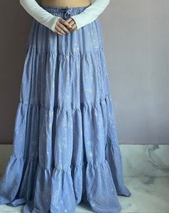 Asthetic Maxi Skirt💖🌸✨