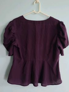 Elegant Purple top