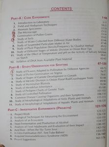 Biology Practical Class 12th Book