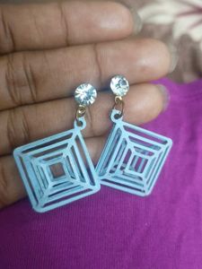 Geometric Dangle Earrings